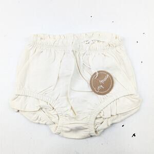 City Mouse Cream Bloomers - 6-9 Months
